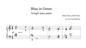 Arreglos para Piano